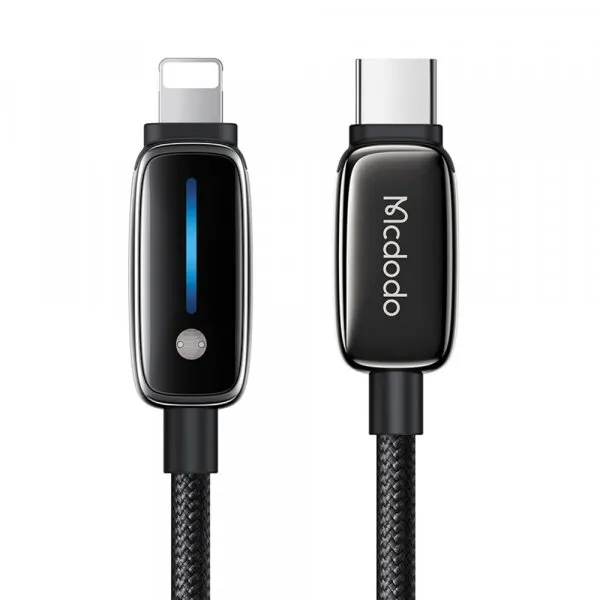 Mcdodo Cablu Date si Incarcare USB-C - Lightning McDodo CA-0050, 36W, 1.2m, Negru