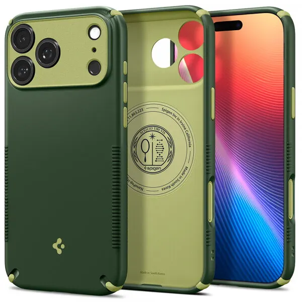 Spigen Husa MagSafe pentru Apple iPhone 18 Pro Max / 17 Pro Max, Spigen, Caseology Nano Pop Hybrid, Verde ACS12139