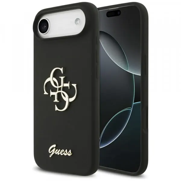 Guess Husa pentru Apple iPhone 17 Air, Guess, Big 4G Script, Neagra