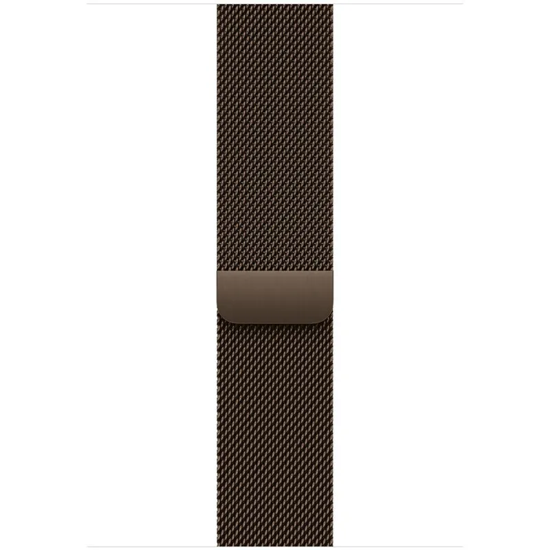 Apple Bratara pentru Apple Watch 46mm, Dark Bronze Milanese Loop - M/L, Bronz