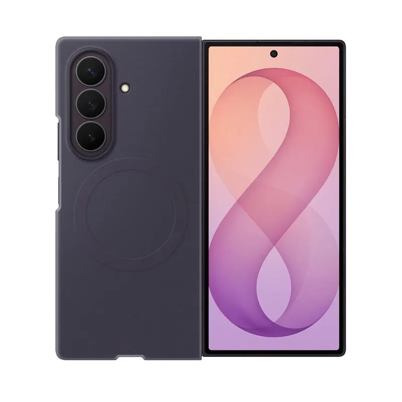Samsung Husa Protectie Spate Samsung Silicone Magnet EF-EF976CVEGWW pentru Galaxy Z Fold8 Ultra,Violet