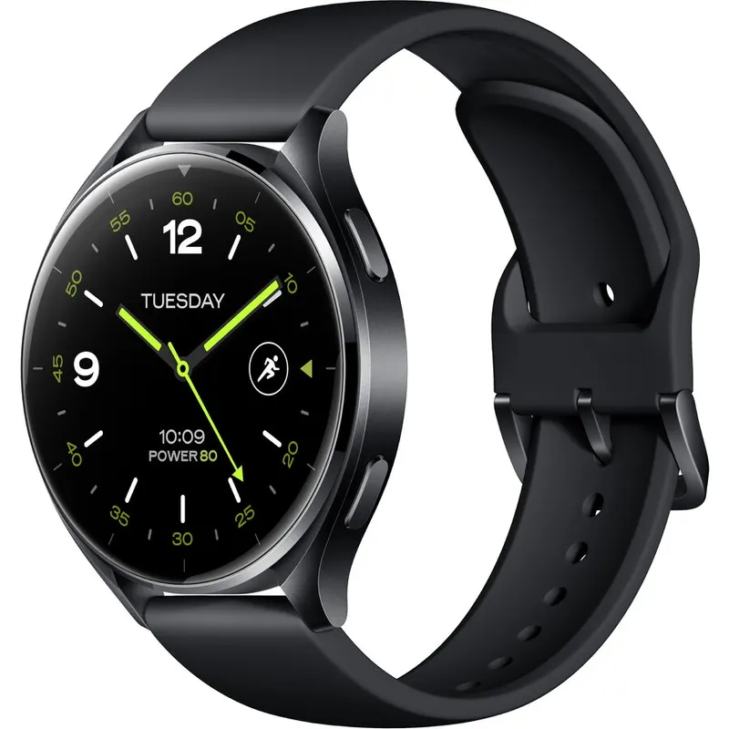 Xiaomi Smartwatch Xiaomi Watch 2, AMOLED, 1.43 inch, Wear OS, Negru