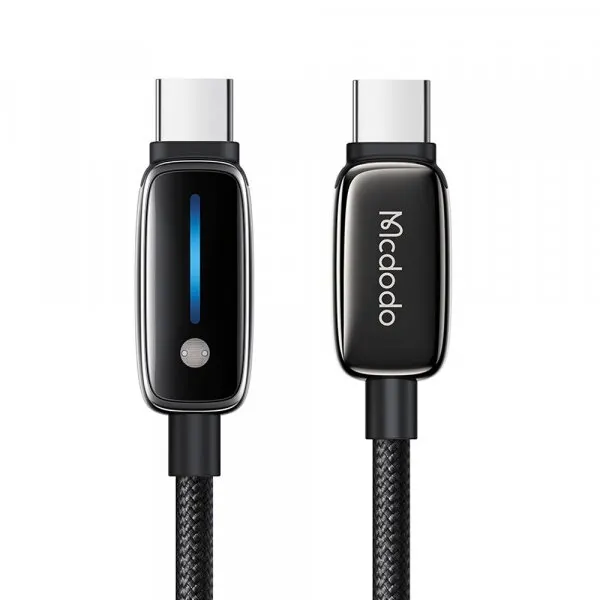 Mcdodo Cablu Date si Incarcare USB-C - USB-C McDodo CA-0100, 100W, 1.2m, Negru