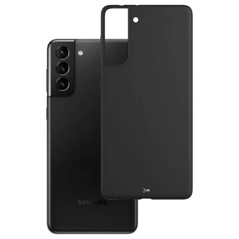 3MK Carcasa 3mk Matt Case pentru Samsung Galaxy S21 Plusm, Negru