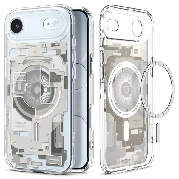 Spigen Husa MagSafe pentru Apple iPhone 17 Air, Spigen, Ultra Hybrid Zero One, Bej ACS10319