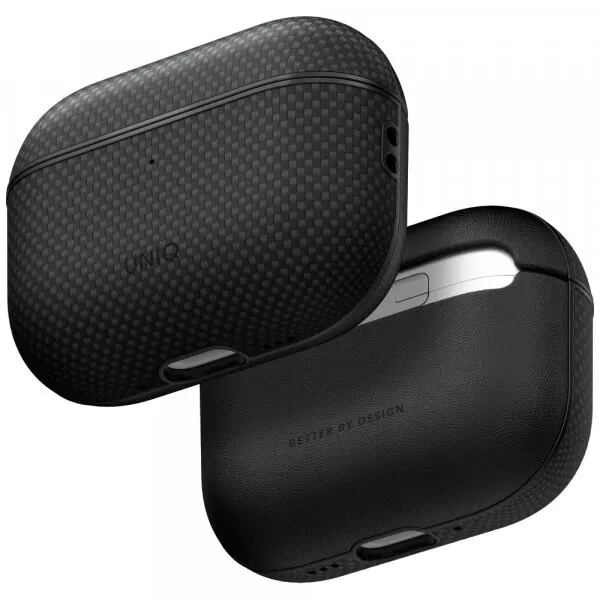 UNIQ Husa UNIQ Keva Prime pentru Apple AirPods Pro 3, Neagra