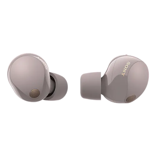 Casti True Wireless In-Ear Sony WF-1000XM5P, Bluetooth, Noise cancelling, Microfon, Autonomie de pana la 24 ore, Incarcare rapida, IPX4 (Roz)
