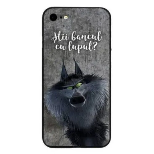 Apple, Husa Apple iPhone 7 Multicolor Mesaj Lup