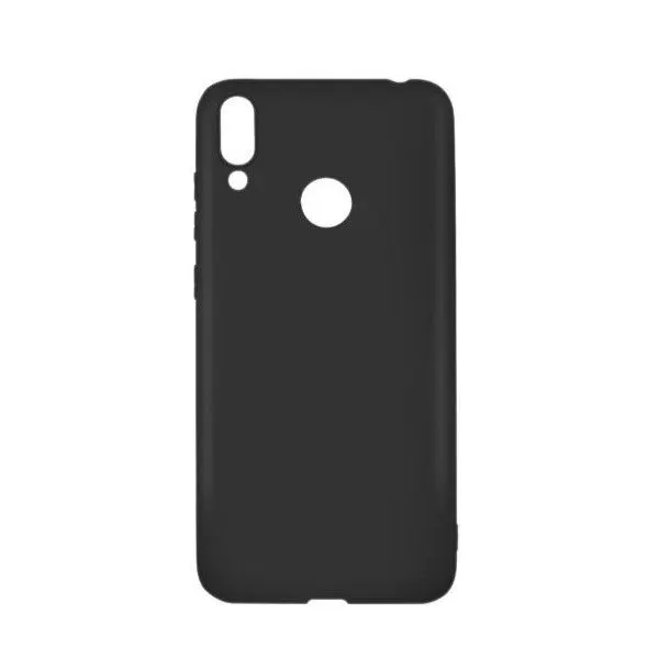 Huawei, Husa Huawei Y7 2019 Liquid Silicone Case Negru