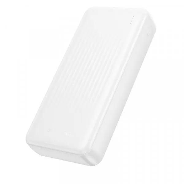 Borofone Baterie Externa Borofone BJ80A Clever, 20000mAh, 22.5W, QC + PD, 1 x USB-C - 2 x USB-A, Alba