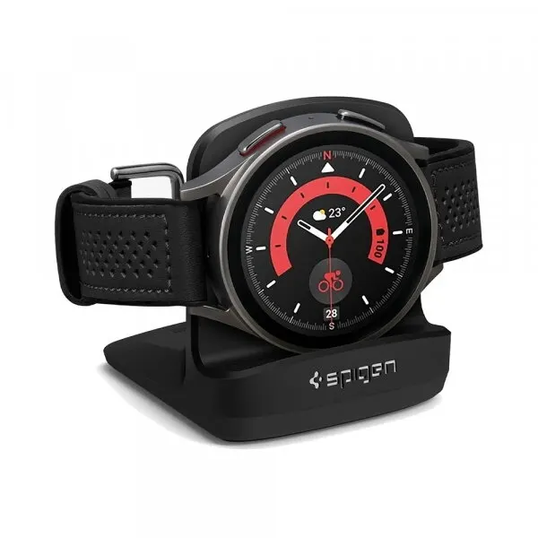 Spigen Suport Spigen S353 pentru Samsung Galaxy Watch Series, Negru AMP05302
