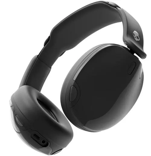 Casti Over-Ear Skullcandy Hesh 540 ANC, Wireless, Bluetooth, Adjustable 4-Mic ANC, Multipoint, Autonomie 65 ore, Negru
