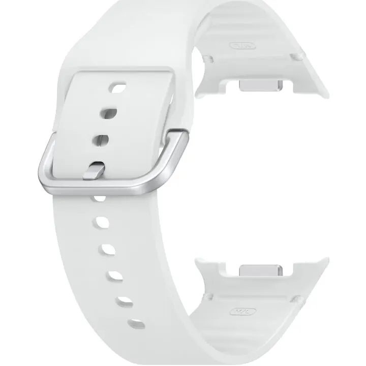 Samsung Curea Smartwatch Samsung Sport pentru Galaxy Watch8 / Watch8 Classic, marime M/L, Alb