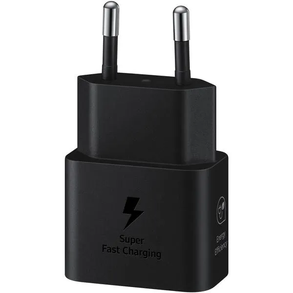 Samsung Incarcator retea Samsung EP-T2510NBEGEU, 25W, 3A, 1 X USB-C, Negru