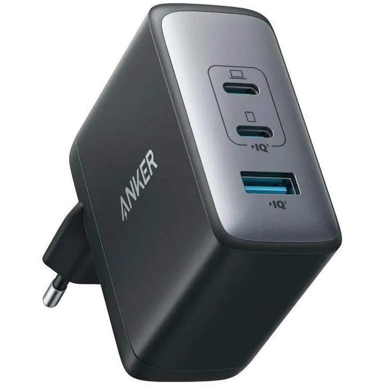 Anker Incarcator retea Anker 736 Nano II 100W, 2x USB-C, 1x USB-A, PowerIQ 3.0, Negru