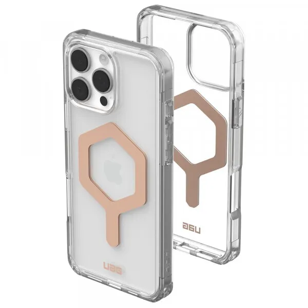Urban Armor Gear Husa MagSafe pentru Apple iPhone 16 Pro Max, Urban Armor Gear, Plyo, Roz Aurie