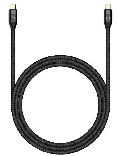 Cablu de date Mcdodo Gen 2 CA-7130, Type-C - Type-C 3.1, 1.5 m, PD, max 100 W, 1000 MB/s (Negru)