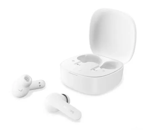 Casti True Wireless In-Ear Philips TAT2100WT/00, Bluetooth 6.0, Microfon, IPX4, Autonomie 36h (Alb)