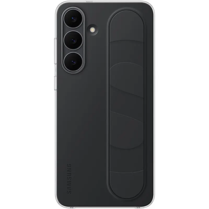 Samsung Husa Protectie Spate pentru telefon mobil Samsung Galaxy S25 FE (S731) EF-GS731CBEGWW, Standing Grip Case, Negru