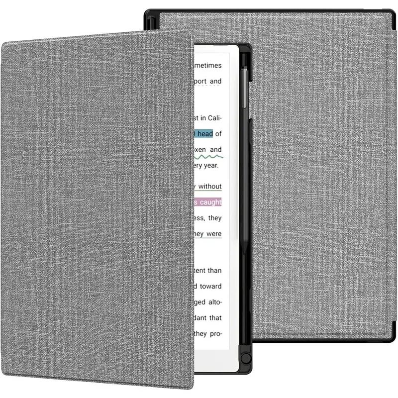 Moko Husa MoKo Book Folio pentru Remarkable Paper Pro 11.8, Magnetic, Suport Pen, Gri