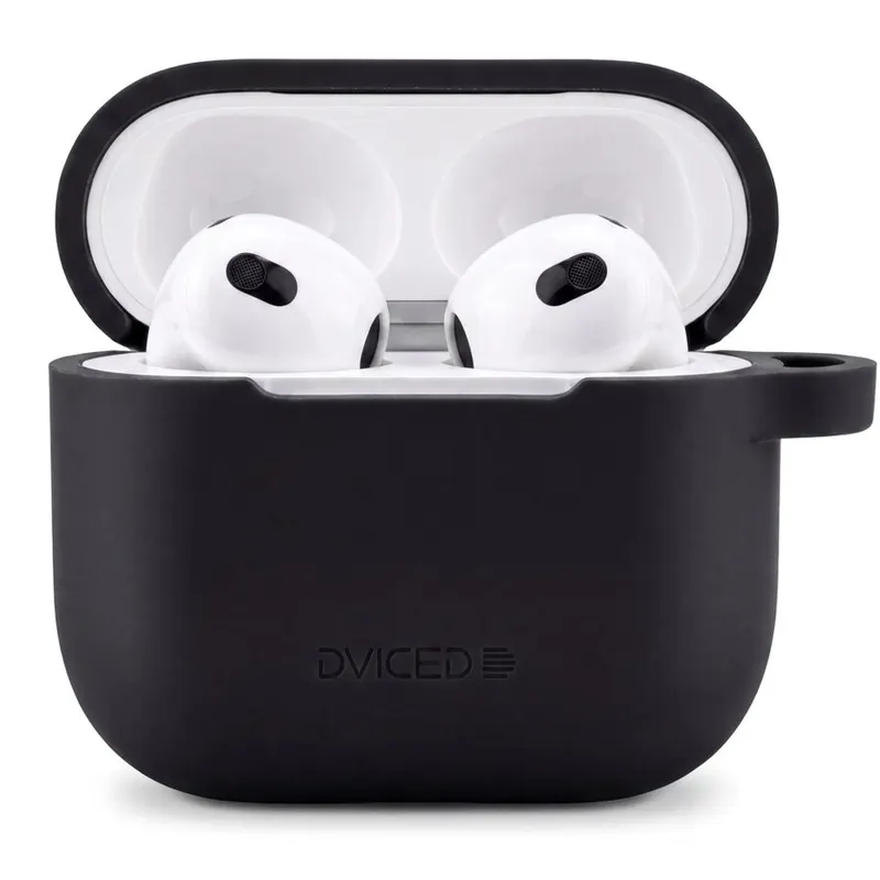 Dviced Dviced AirPods 4 Silicone Case - Black