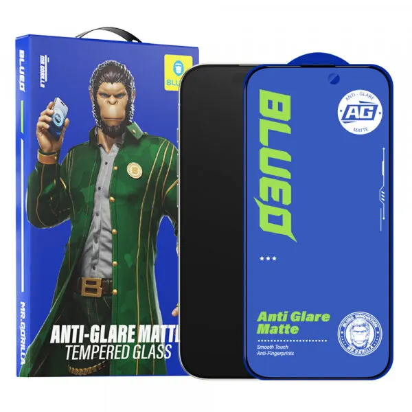 Blueo Folie de protectie Ecran Blueo Anti-Glare pentru Apple iPhone 11 / XR, Sticla Securizata, Full Glue, Neagra