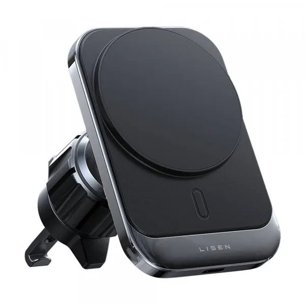 Lisen Incarcator Auto Wireless Lisen, 15W, 1.67A, Negru YL0223070009