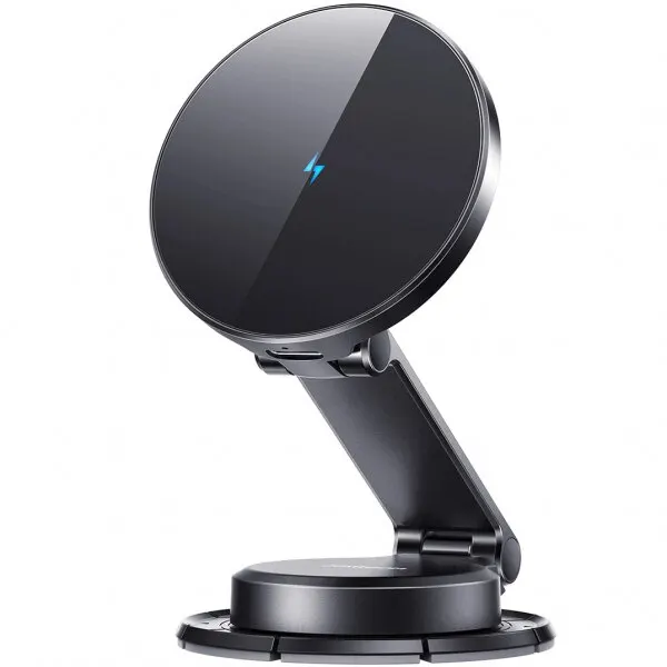 JOYROOM Incarcator Auto Wireless Joyroom JR-ZS408, 15W, 1.67A, Negru