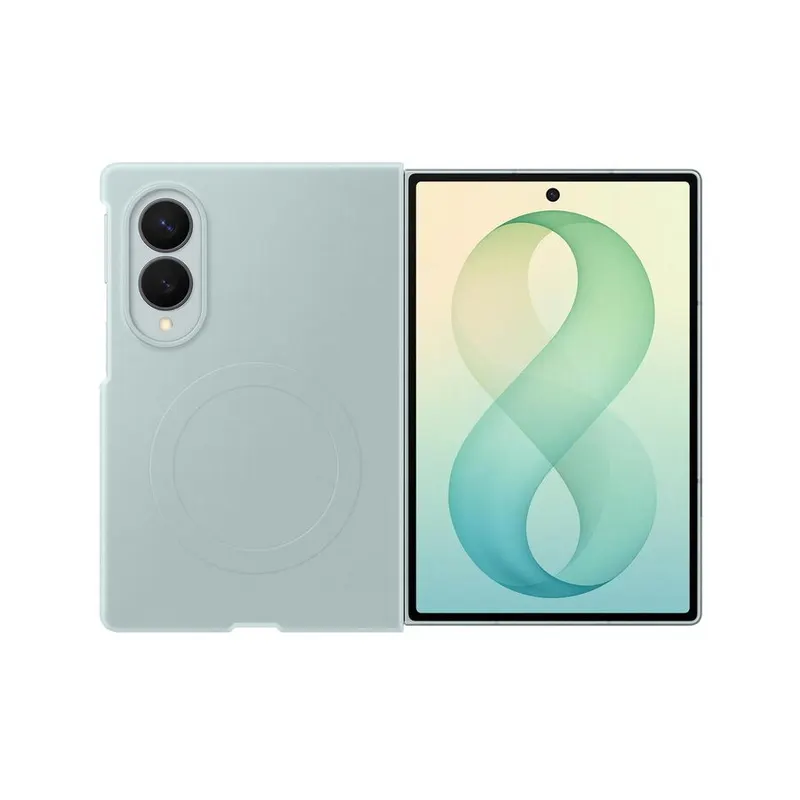 Samsung Husa Protectie Spate Samsung Silicone Magnet EF-EF971CGEGWW pentru Galaxy Z Fold8, Verde