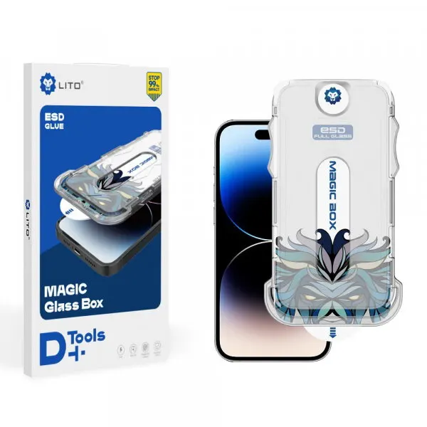 LITO Folie de protectie Ecran Lito Magic Glass Box D+ Tools pentru Apple iPhone 11 Pro, Sticla Securizata, Full Glue
