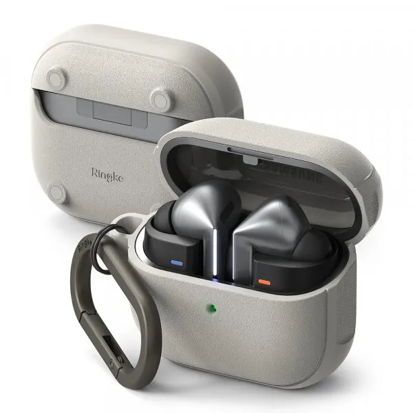 Ringke Husa Ringke Onyx Magnetic pentru Samsung Galaxy Buds3 FE / Buds3 Pro / Buds3, Gri