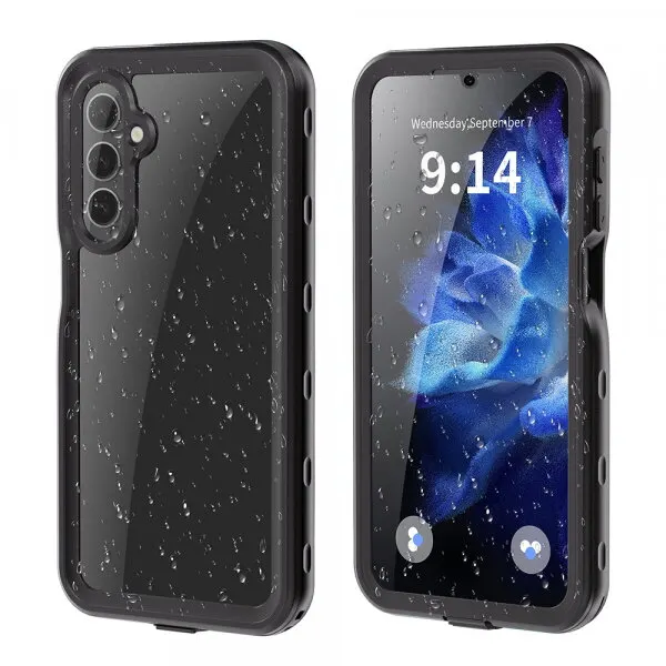 ShellBox Husa Waterproof pentru Samsung Galaxy A16 5G A166 / A16 4G A165, ShellBox, Neagra