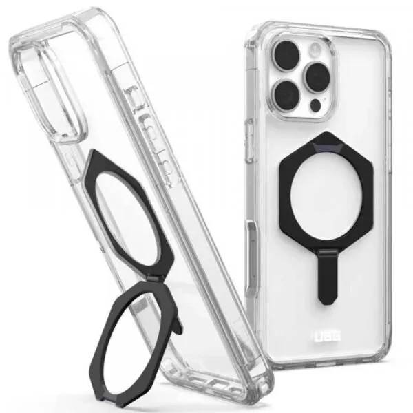 Urban Armor Gear Husa MagSafe pentru Apple iPhone 16 Pro Max, Urban Armor Gear, Plyo XTE, Neagra Transparenta