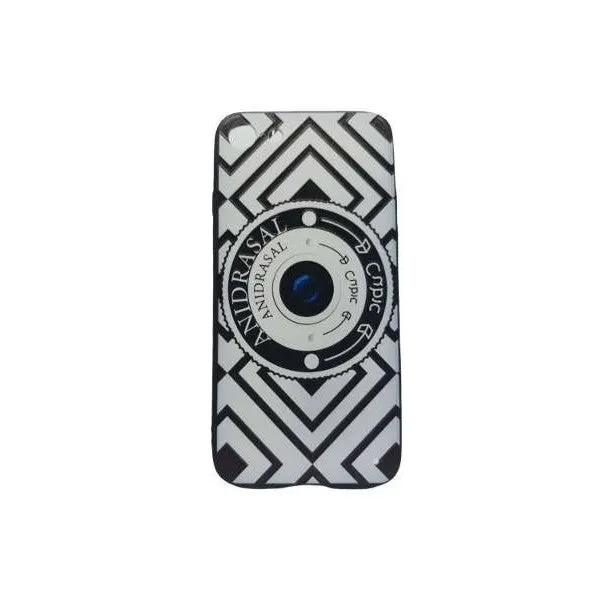 Apple, Husa Apple iPhone X / XS Multicolor Model Camera Foto + Popsocket inclus