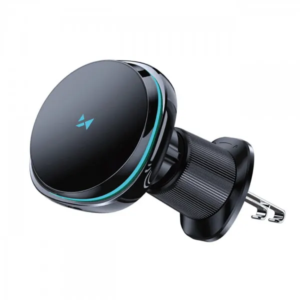 WZK Incarcator Auto Wireless WZK WCT5-Q6S2Y, 15W, 1.67A, Negru
