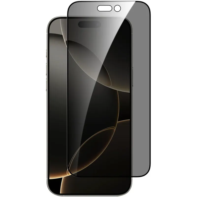 Dviced Dviced Privacy tempered glass screen protector edge to edge for iPhone 16 Pro Max with applicator