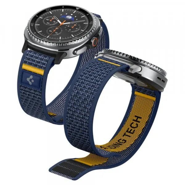 Spigen Curea Spigen Athlex Air pentru Samsung Galaxy Watch9 / Watch8 / Watch8 Classic Series, Bleumarin AMP10114
