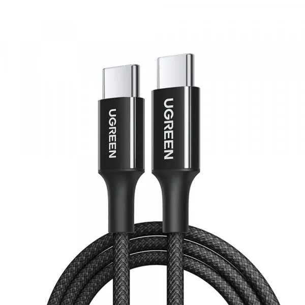 Ugreen Cablu Date si Incarcare USB-C - USB-C UGREEN L501, 60W, 1m, Negru