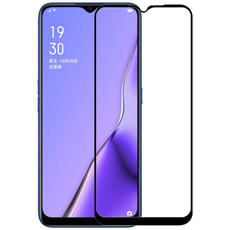 Flippy, Folie Sticla Flippy compatibila cu Oppo A5 2020 111D Negru
