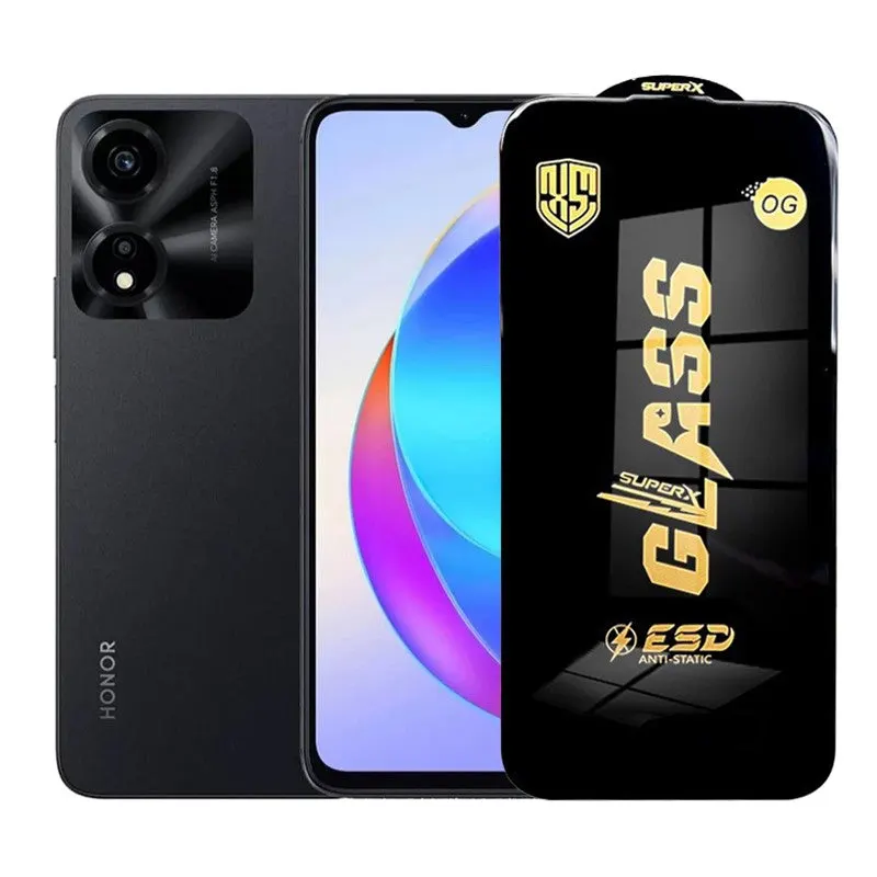 Flippy, Folie de Protectie pentru Honor X5 Plus, Flippy, Sticla Securizata ESD, Margini Negre