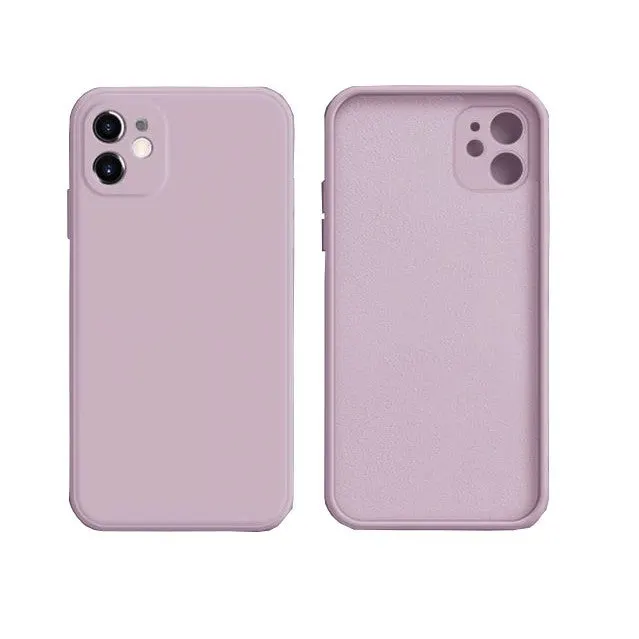 Flippy, Husa protectie Flippy compatibila cu Apple iPhone 12 Mini Liquid Silicone Case Roz