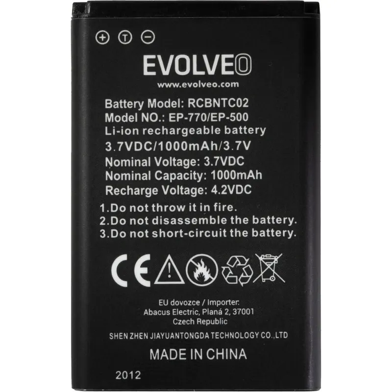 Evolveo Baterie originala EVOLVEO EasyPhone FP/FS, 1000 mAh