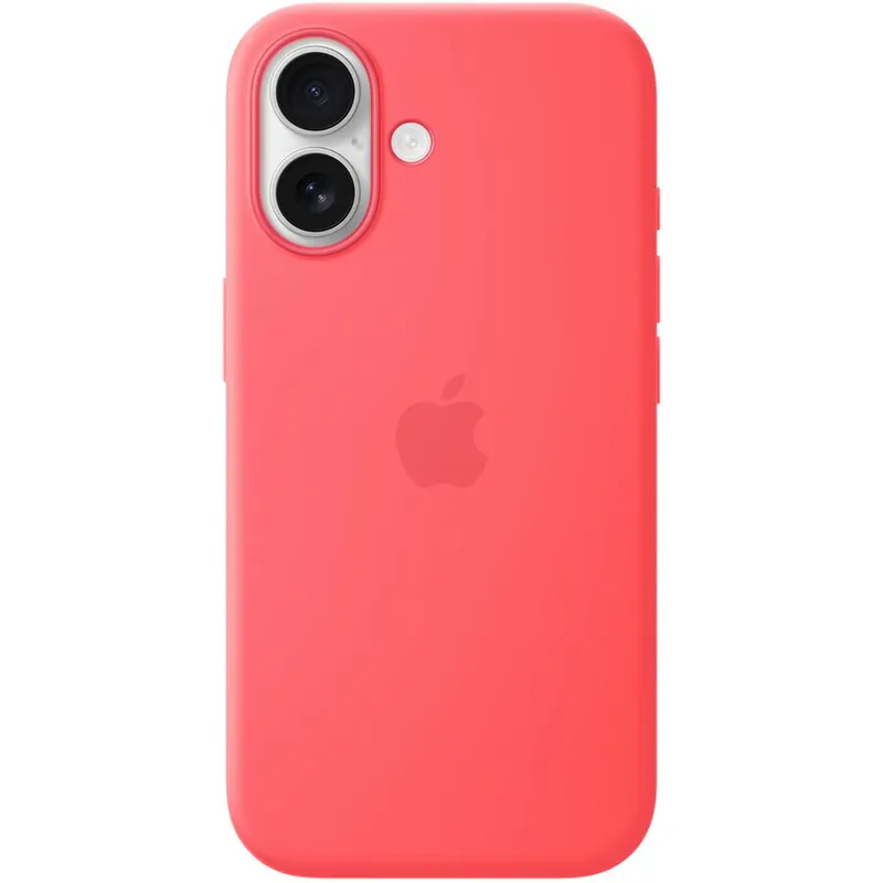 Apple Husa de protectie Apple Silicone Case with MagSafe pentru iPhone 17, Roz Guava