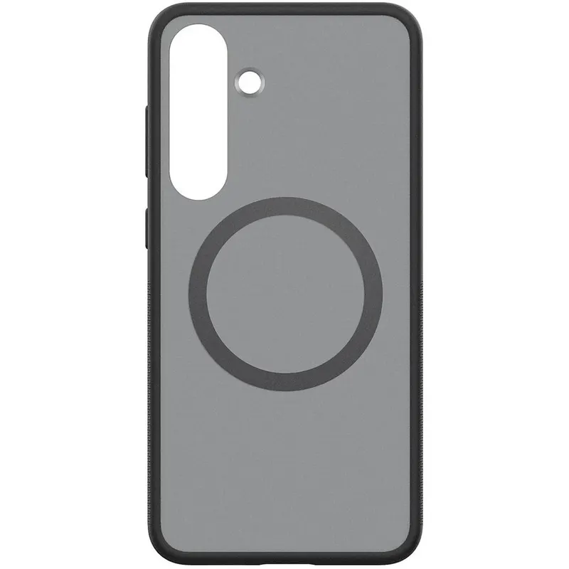 Samsung Husa Protectie Spate pentru telefon mobil Samsung Galaxy S25 Plus (S936) GP-FPS936PGBJW, Clear Magnet Case, Frost Negru