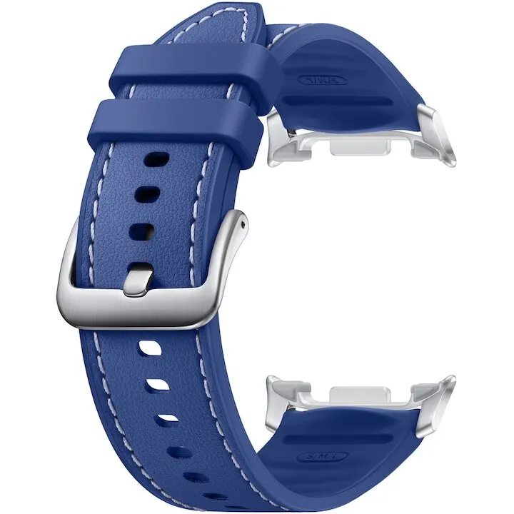 Samsung Curea Smartwatch Samsung Hybrid pentru Galaxy Watch8 / Watch8 Classic, marime reglabila S/M/L, Albastru