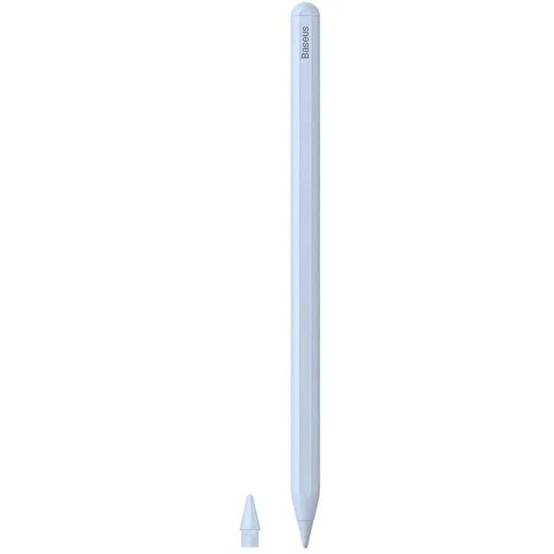 BASEUS Stylus Pencil Baseus Smooth Writing 2, Scriere fluida, respinge palma si suporta inclinarea, Albastru