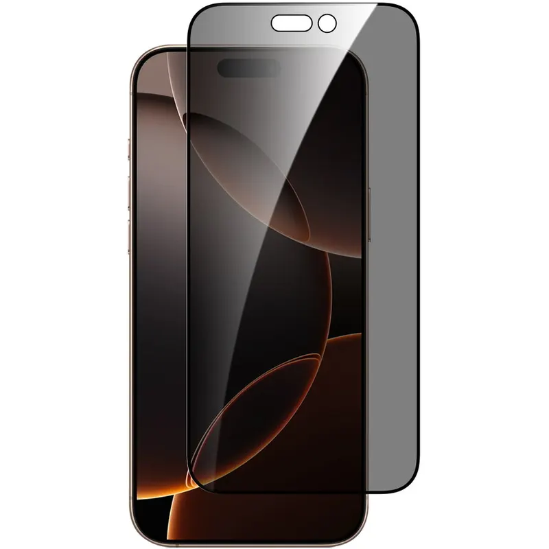 Dviced Dviced Privacy tempered glass screen protector edge to edge for iPhone 16 Pro with applicator