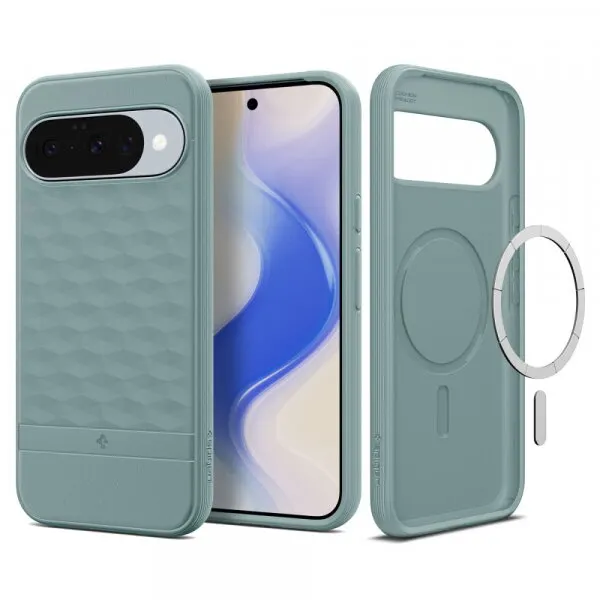 Spigen Husa MagSafe pentru Google Pixel 10 Pro / 10, Spigen, Caseology Parallax, Verde ACS09709