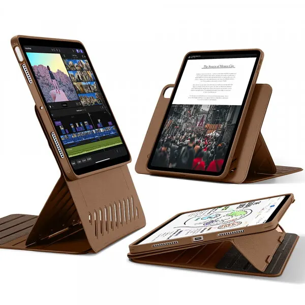 ESR Husa pentru Apple iPad Air 13 (2026) / Air 13 (2025) / Air 13 (2024), ESR, Shift, Maro