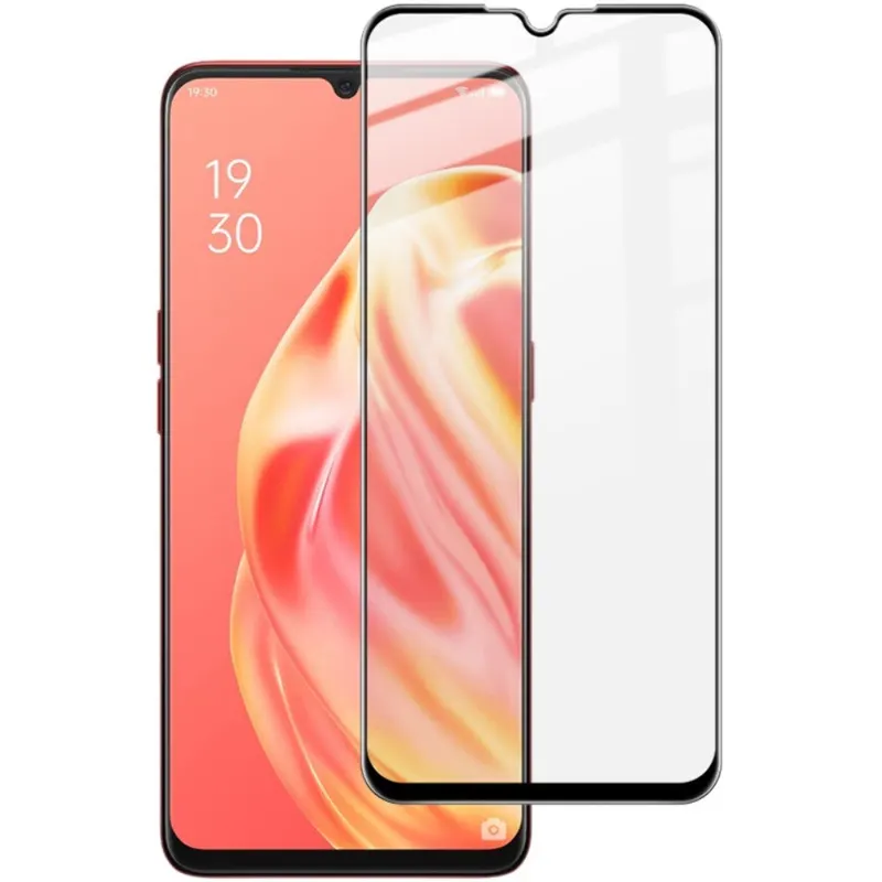 Flippy, Folie Sticla Flippy compatibila cu Oppo A91 111D Negru